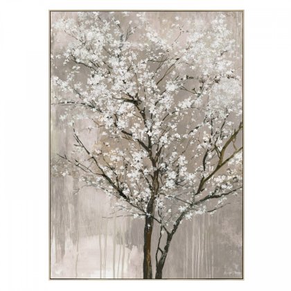 Blossom Breeze Framed Canvas