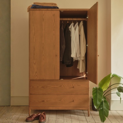 Ercol Salina 2 Door Wardrobe Ercol Salina 2 Door Wardrobe