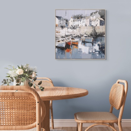 Harbour Haven Framed Canvas Harbour Haven Framed Canvas