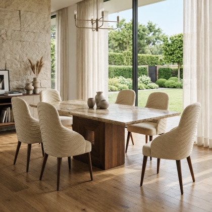 Stone International Bloom Dining Table Stone International Bloom Dining Table