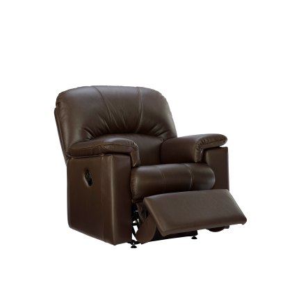 G Plan Chloe Manual Recliner Armchair In Leather G Plan Chloe Manual Recliner Armchair In Leather