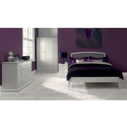 Cookes Collection Ashley Cotton Triple Wardrobe Cookes Collection Ashley Cotton Triple Wardrobe