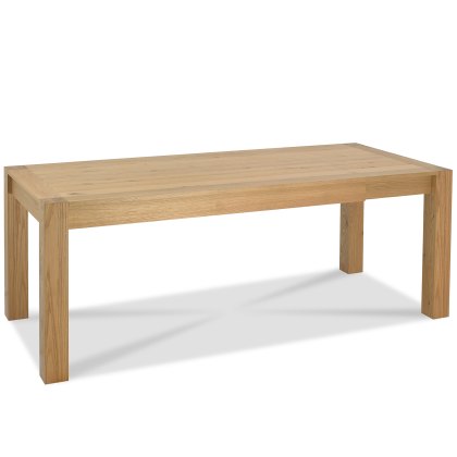 Cookes Collection Trinity Light Oak Medium Extending Dining Table Cookes Collection Trinity Light Oak Medium Extending Dining Table