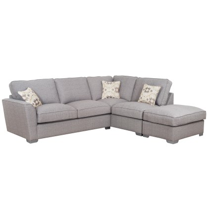 Cookes Collection Oasis Corner Sofa with Footstool Cookes Collection Oasis Corner Sofa with Footstool