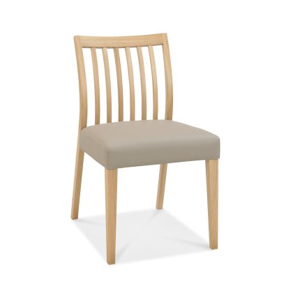 Cookes Collection Romy Low Slat Chair Grey Bonded Leather Cookes Collection Romy Low Slat Chair Grey Bonded Leather