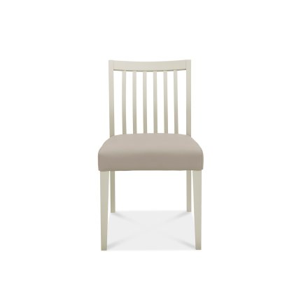 Cookes Collection Romy Low Back Chair Grey Bonded Leather Cookes Collection Romy Low Back Chair Grey Bonded Leather