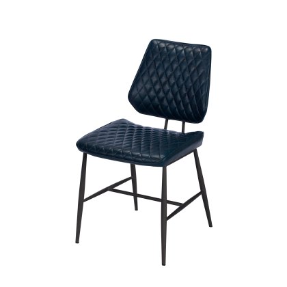 Cookes Collection Blue Daniel Dining Chair Cookes Collection Blue Daniel Dining Chair