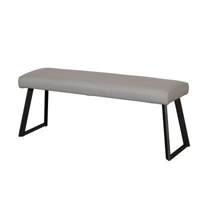 Cookes Collection Light Grey Lacie Low Bench Cookes Collection Light Grey Lacie Low Bench