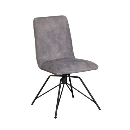 Cookes Collection Grey Lucy Dining Chair Cookes Collection Grey Lucy Dining Chair