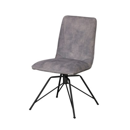 Cookes Collection Grey Lucy Dining Chair Cookes Collection Grey Lucy Dining Chair