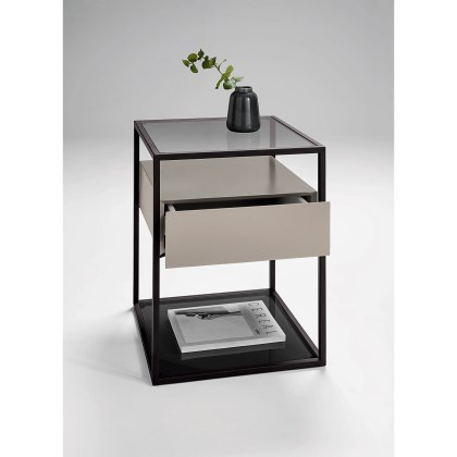 Tribeca Lamp Table With One Drawer Tribeca Lamp Table With One Drawer