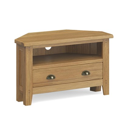 Marseille Corner TV Unit with Drawer Marseille Corner TV Unit with Drawer