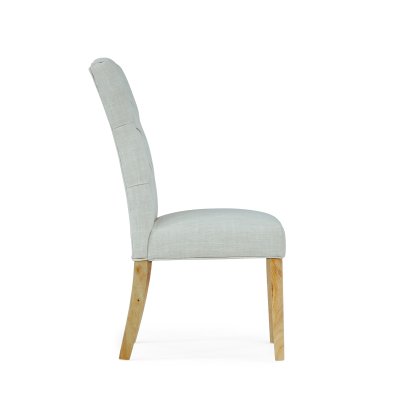 Marseille Natural Button Back Dining Chair Marseille Natural Button Back Dining Chair