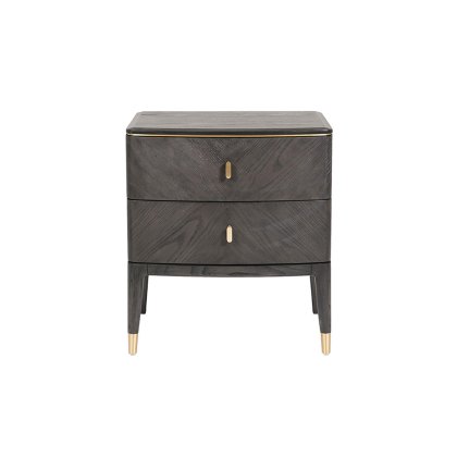 Diana 2 Drawer Bedside Table Diana 2 Drawer Bedside Table