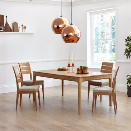 Ercol Romana Extending Dining Table & 4 Chairs