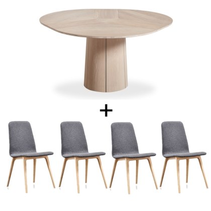 Skovby Extending Table & 4 Chairs Skovby Extending Table & 4 Chairs