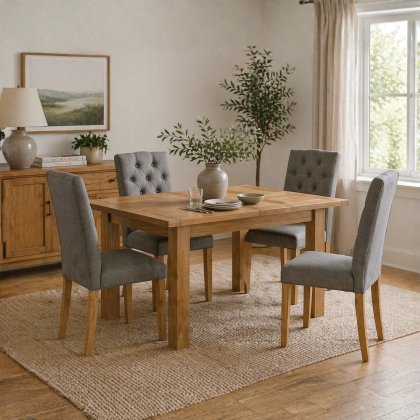 Marseille Extending Dining Table & 4 Chairs