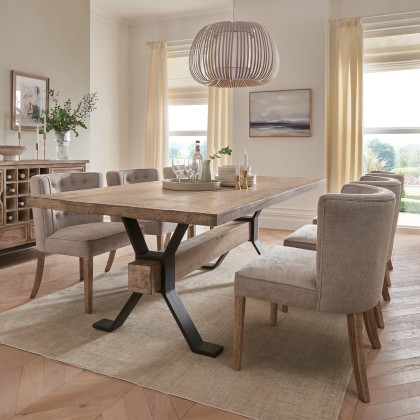 Alabama Large Dining Table & 6 Chairs Alabama Large Dining Table & 6 Chairs