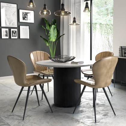 Amory Dining Chair Beige Amory Dining Chair Beige