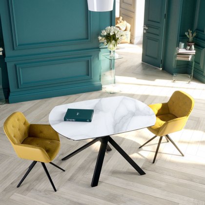 Kheops Dining Table Matt Marble Kheops Dining Table Matt Marble