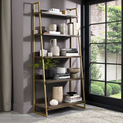 Iris Fumed Oak Open Display Unit Iris Fumed Oak Open Display Unit