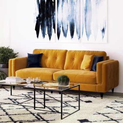 The Lounge Co Madison 3 Seater Sofa The Lounge Co Madison 3 Seater Sofa