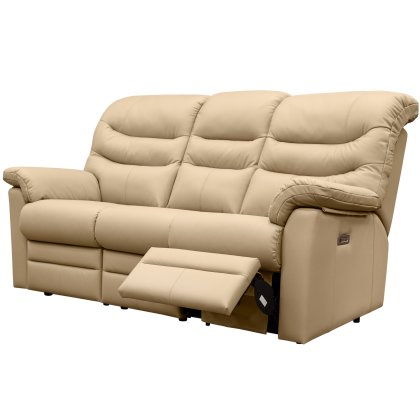G Plan Ledbury 3 Seater Single Power Recliner Sofa RHF with Headrest & Lumbar in Leather G Plan Ledbury 3 Seater Single Power Recliner Sofa RHF with Headrest & Lumbar in Leather