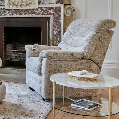 G Plan Ledbury Power Recliner Armchair with Headrest & Lumbar G Plan Ledbury Power Recliner Armchair with Headrest & Lumbar