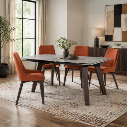Aiden Extending Dining Table & 4 Chairs