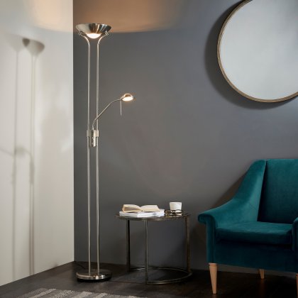 Rome Floor Lamp - Chrome Rome Floor Lamp - Chrome