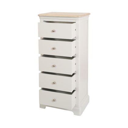Linhay 5 Drawer Chest - Grey Mist Linhay 5 Drawer Chest - Grey Mist