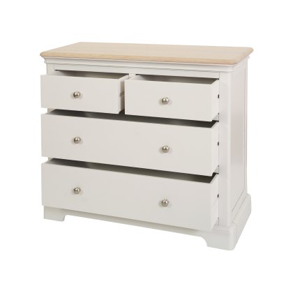 Linhay 2+2 Drawer Chest - Grey Mist Linhay 2+2 Drawer Chest - Grey Mist