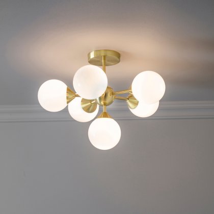 Oscar 6 Light Pendant - Gold Oscar 6 Light Pendant - Gold