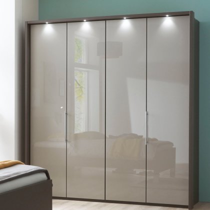 Wiemann Loft 4 Door Wardrobe Wiemann Loft 4 Door Wardrobe