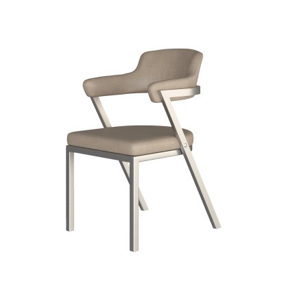 Freya Dining Chair- Taupe Freya Dining Chair- Taupe