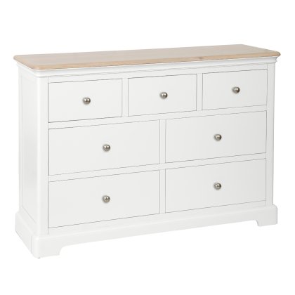 Linhay 3 Over 4 Chest - White Linhay 3 Over 4 Chest - White