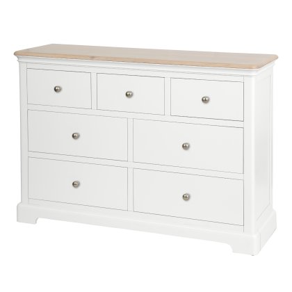 Linhay 3 Over 4 Chest - White Linhay 3 Over 4 Chest - White
