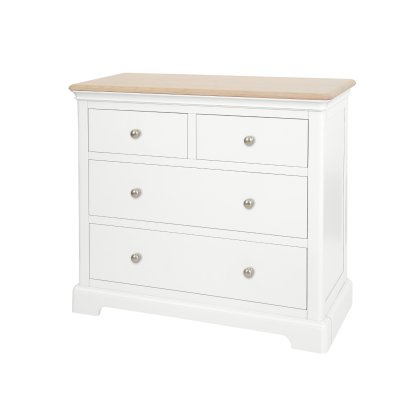 Linhay 2+2 Drawer Chest - White Linhay 2+2 Drawer Chest - White