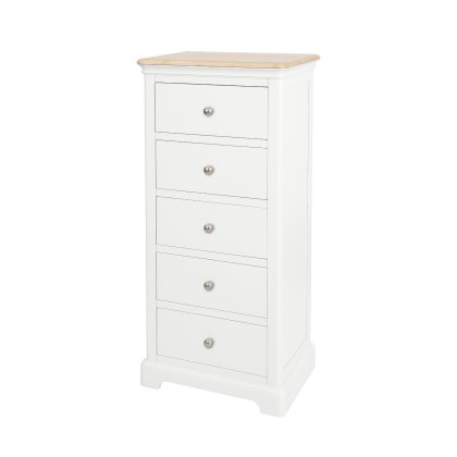 Linhay 5 Drawer Chest - White Linhay 5 Drawer Chest - White