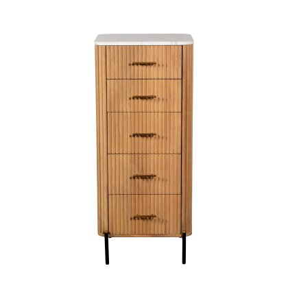 Cookes Collection Rhys 5 Drawer Tall Chest Cookes Collection Rhys 5 Drawer Tall Chest