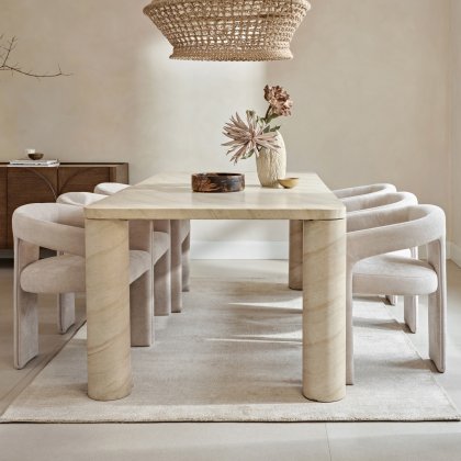 Lizzie Dining Table & 6 Chairs Lizzie Dining Table & 6 Chairs