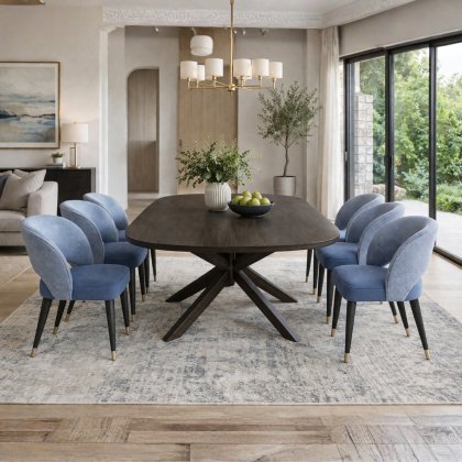 Harbor Dining Table & 6 Spade Chairs