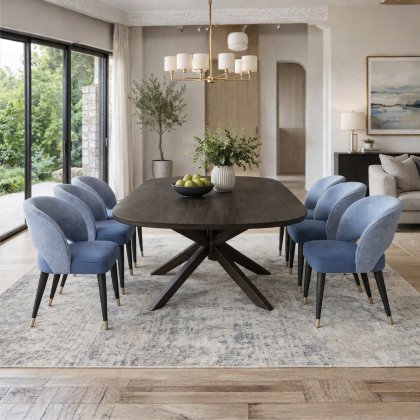 Harbor Dining Table & 6 Spade Chairs