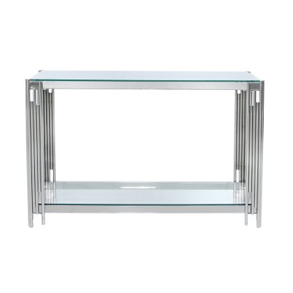 Cohen Console Table - Chrome Cohen Console Table - Chrome