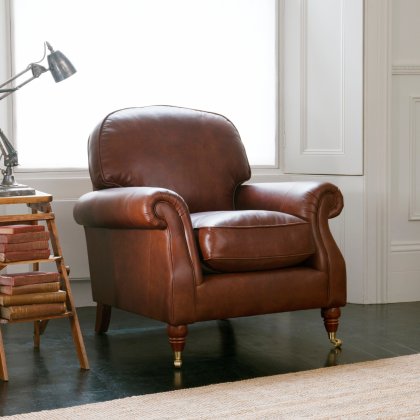 Parker Knoll Westbury Armchair in Leather