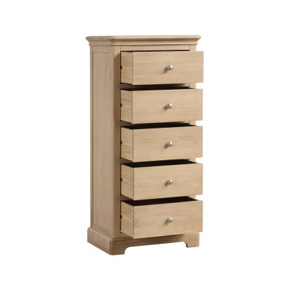 Linhay 5 Drawer Chest - Oak Linhay 5 Drawer Chest - Oak
