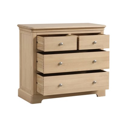 Linhay 2+2 Drawer Chest - Oak Linhay 2+2 Drawer Chest - Oak