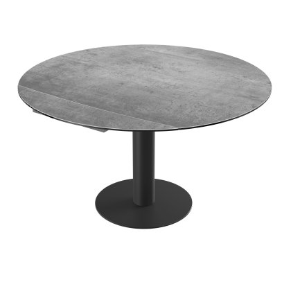 Luna Extending Dining Table - Silver Luna Extending Dining Table - Silver