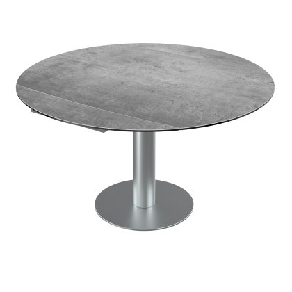 Luna Extending Dining Table - Silver Luna Extending Dining Table - Silver