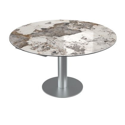 Luna Extending Dining Table - Calcatta Marble Luna Extending Dining Table - Calcatta Marble